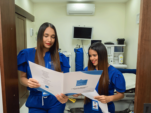 Área de procedimientos de Salutte Clinic